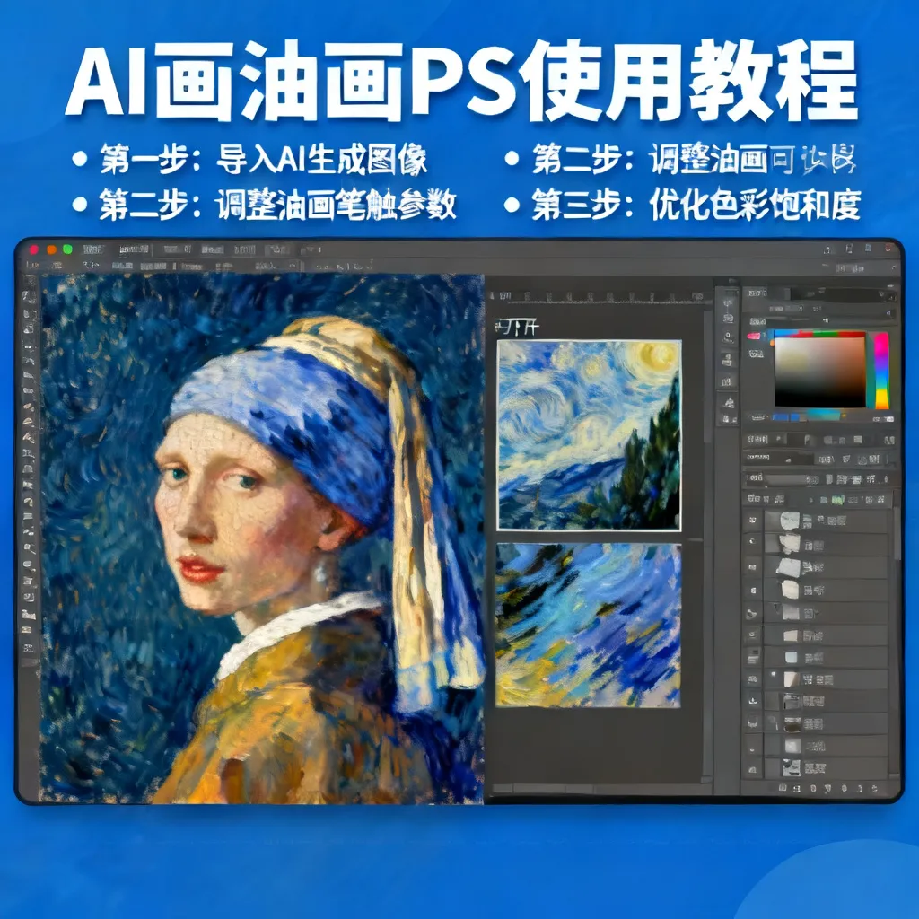 ai画油画怎么用ps配图2