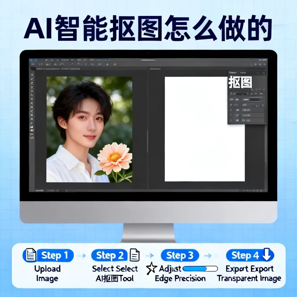 ai智能抠图怎么做的配图2