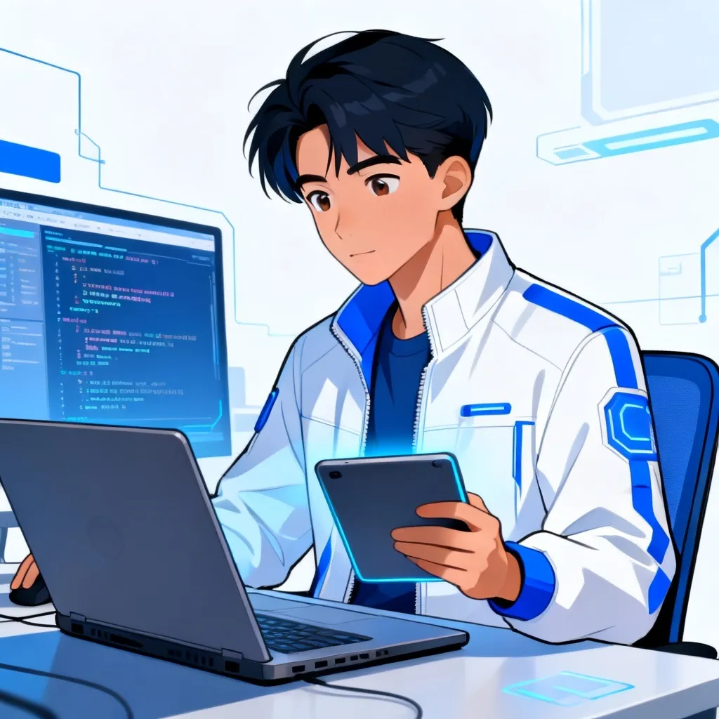 AI生成漫画人物配图2