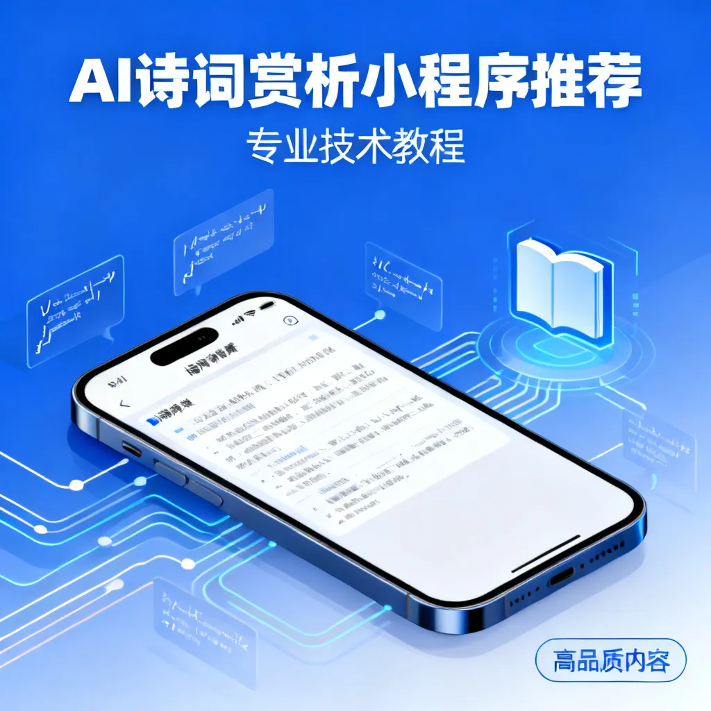 2026年AI诗词赏析小程序推荐：从入门到精通的深度评测