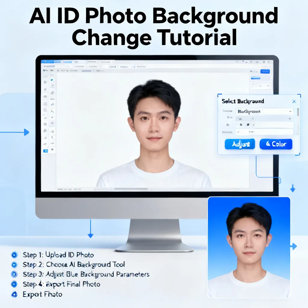 ai怎么换证件照背景配图2