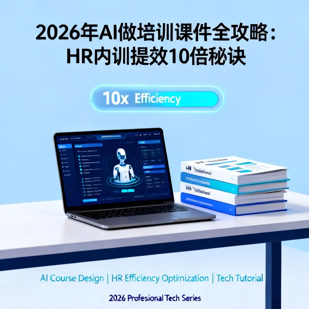 2026年AI做培训课件全攻略：HR内训提效10倍秘诀大公开