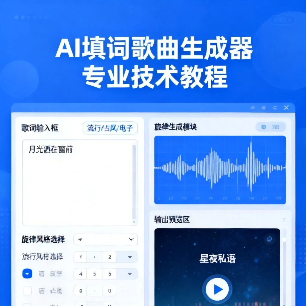 ai填词歌曲生成器配图1