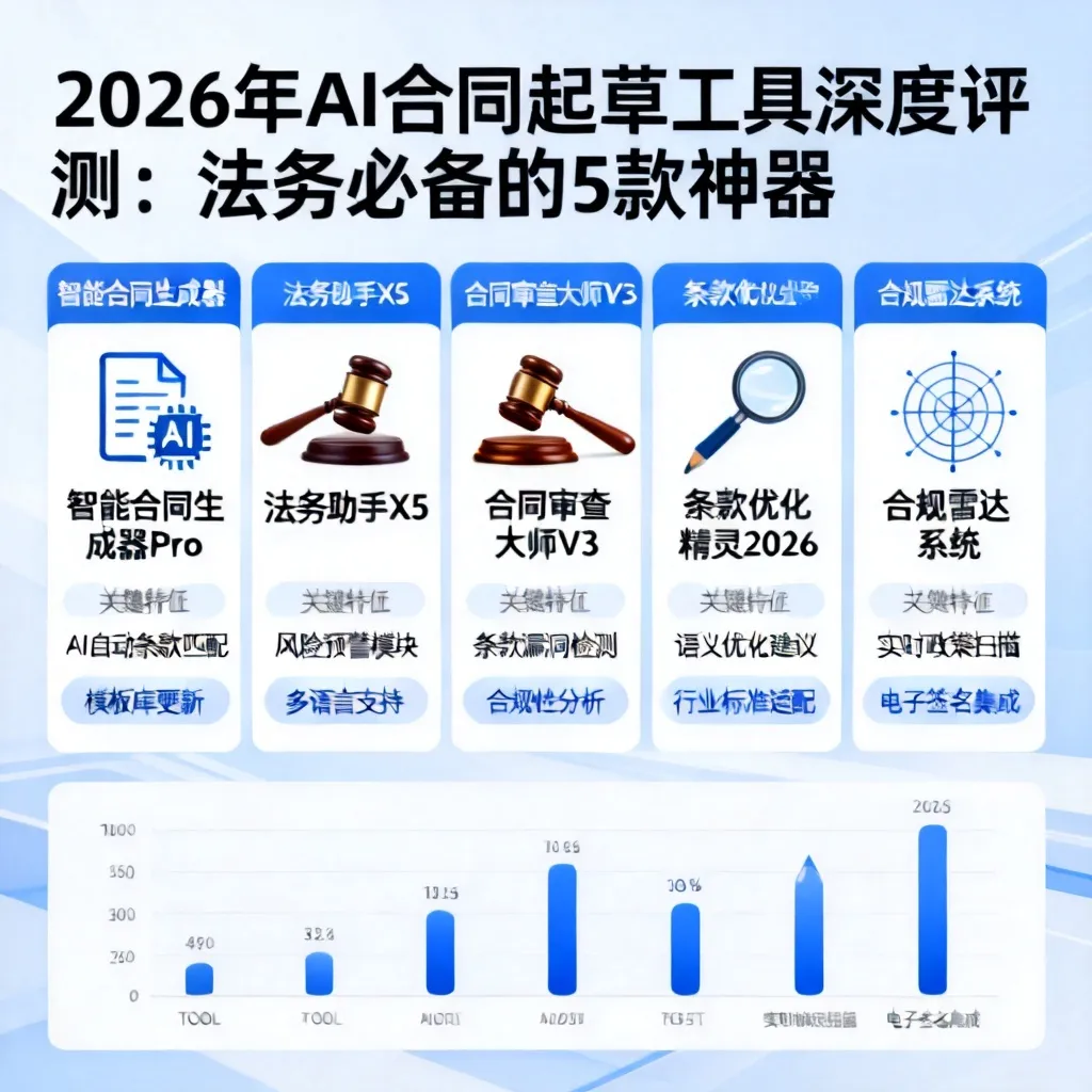 2026年AI合同起草工具深度评测:法务必备的5款神器配图1