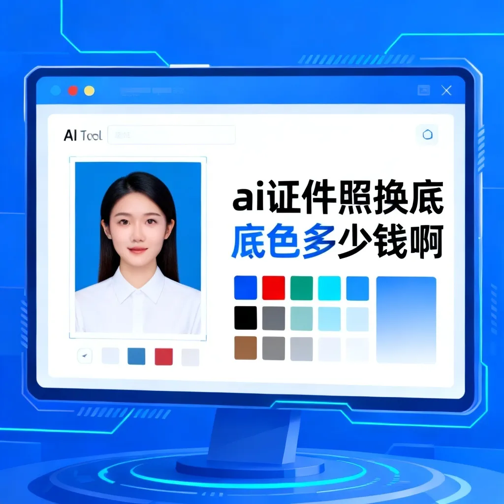 ai证件照换底色多少钱啊配图1