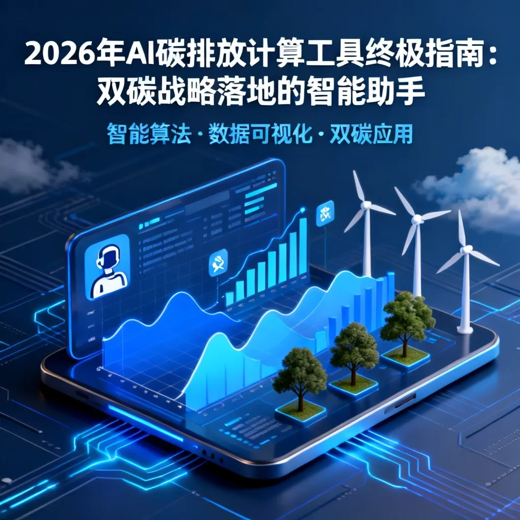 2026年AI碳排放计算工具终极指南:双碳战略落地的智能助手配图2