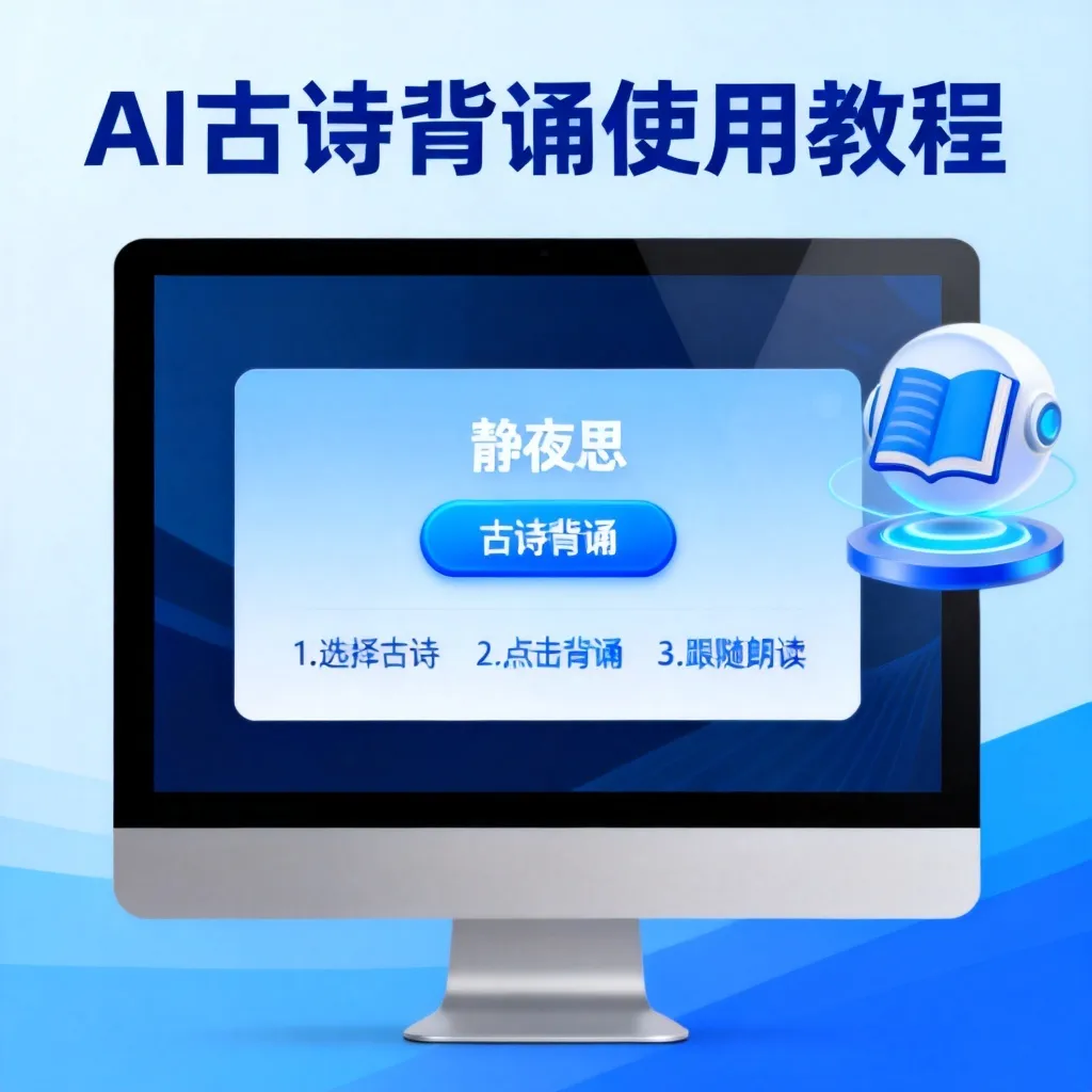 ai古诗背诵怎么用视频教程配图2