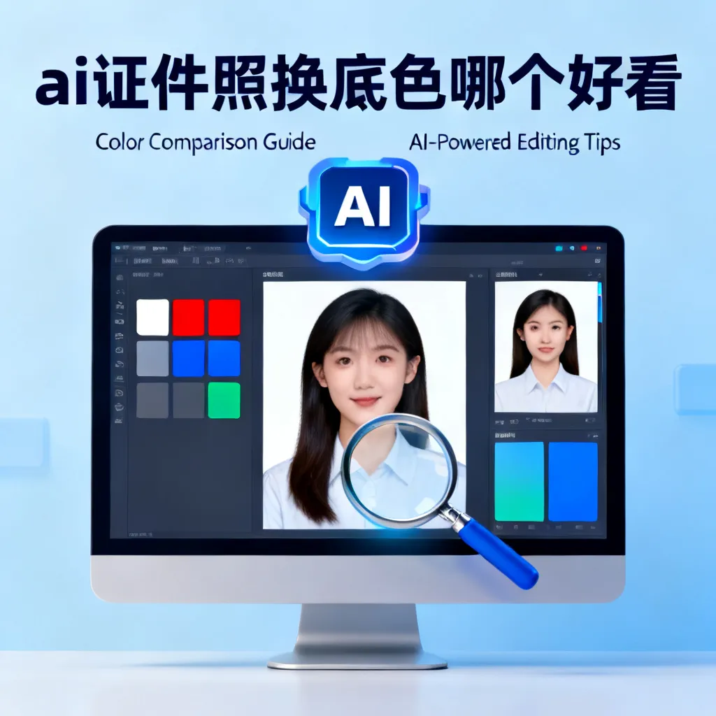 ai证件照换底色哪个好看配图1