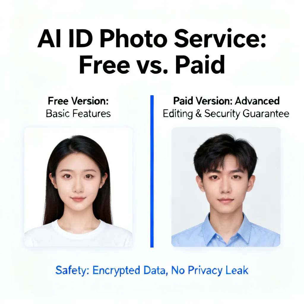 ai证件照白底收费吗安全吗配图1