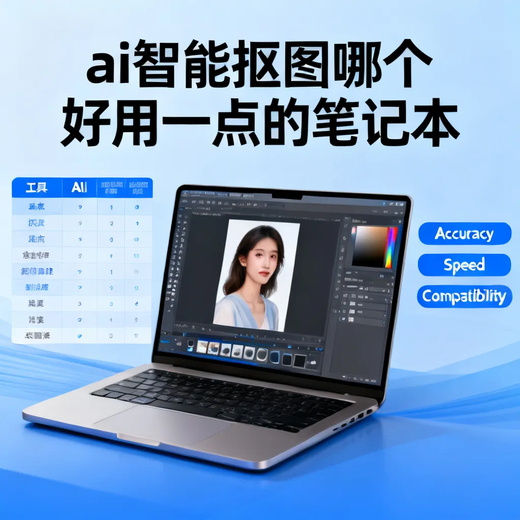 ai智能抠图哪个好用一点的笔记本配图1