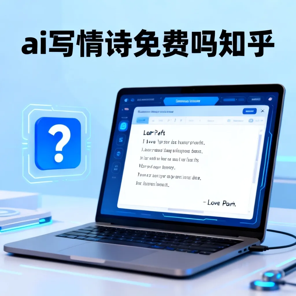 ai写情诗免费吗知乎配图1