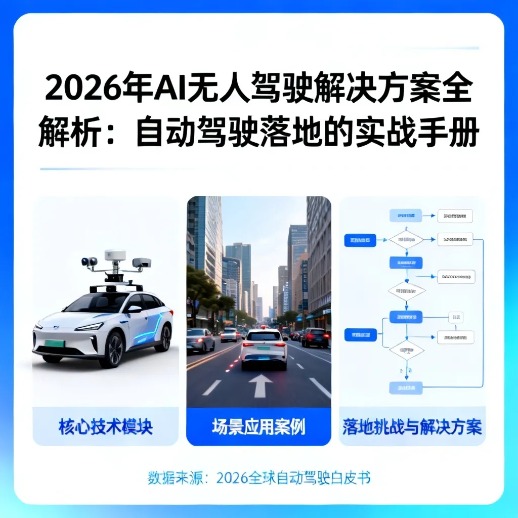 2026年AI无人驾驶解决方案全解析：自动驾驶落地的实战手册与未来破局之道