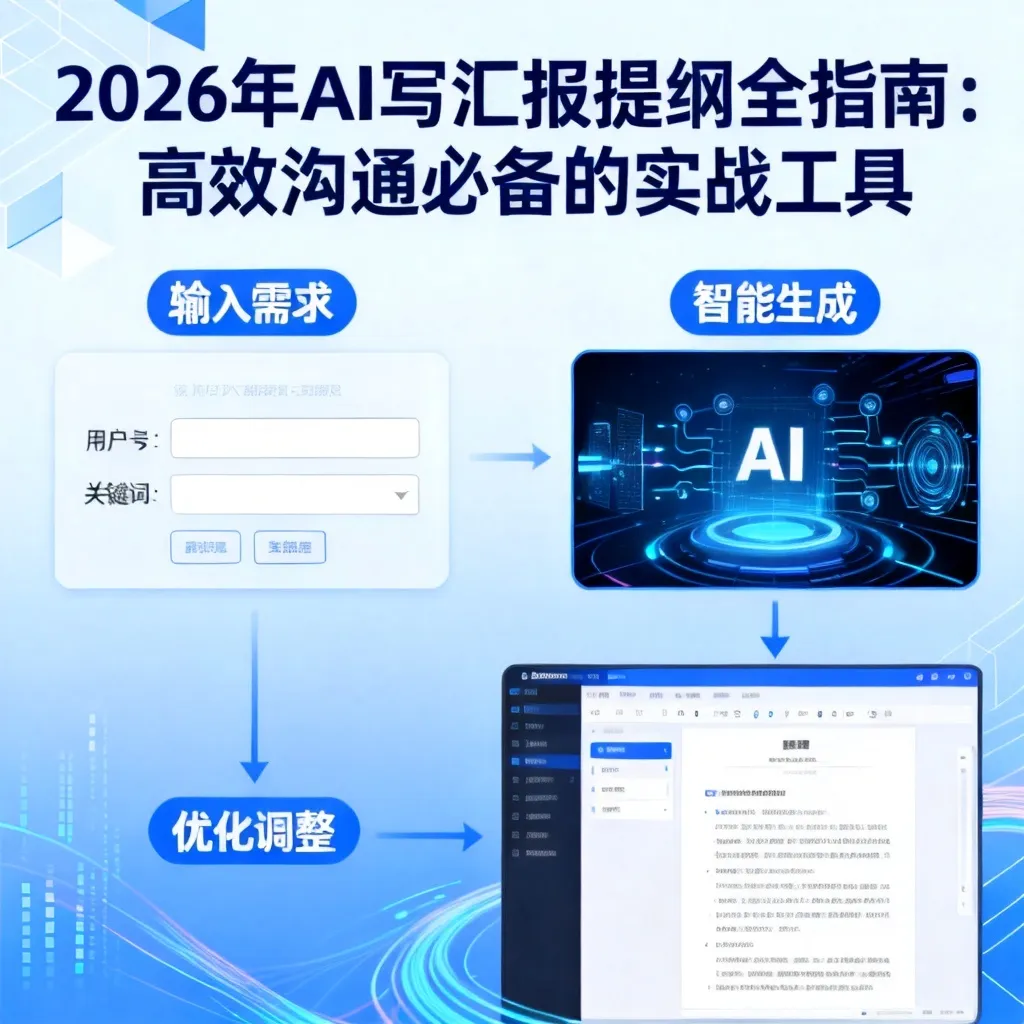 2026年AI写汇报提纲全指南:高效沟通必备的实战工具配图1