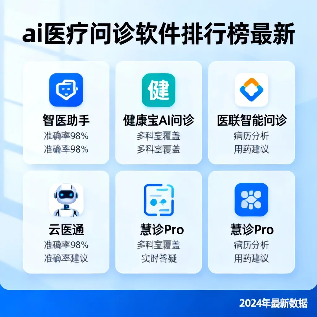 2026年最新AI医疗问诊软件排行榜：十大工具深度评测与推荐
