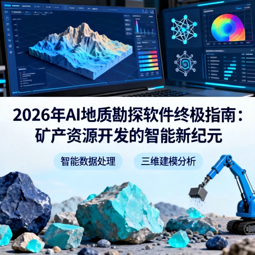 2026年AI地质勘探软件终极指南:矿产资源开发的智能新纪元配图1