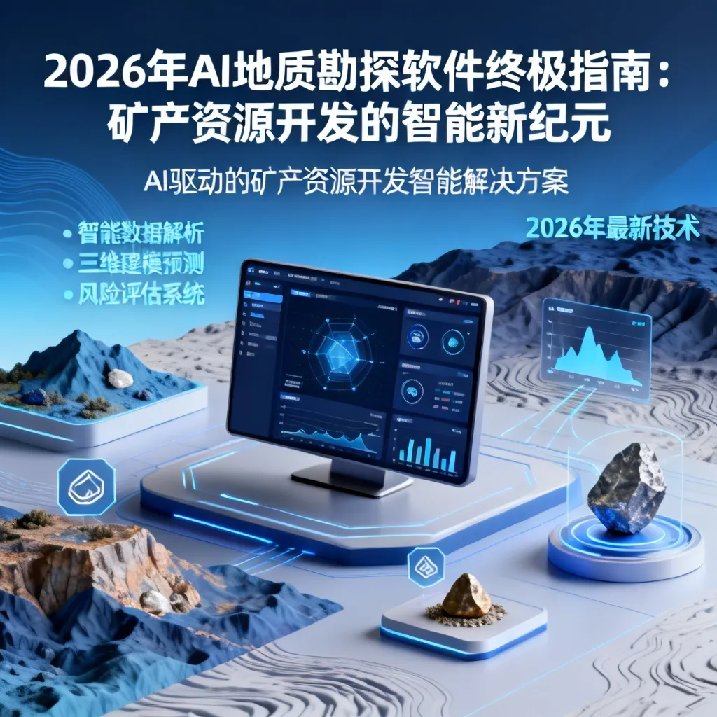 2026年AI地质勘探软件终极指南:矿产资源开发的智能新纪元配图2