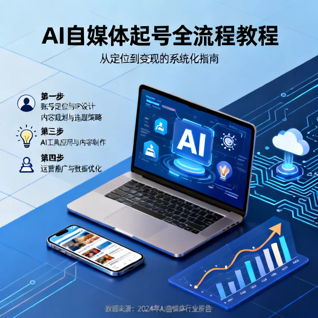 2026年AI做自媒体起号全攻略：从0到1的实战教程