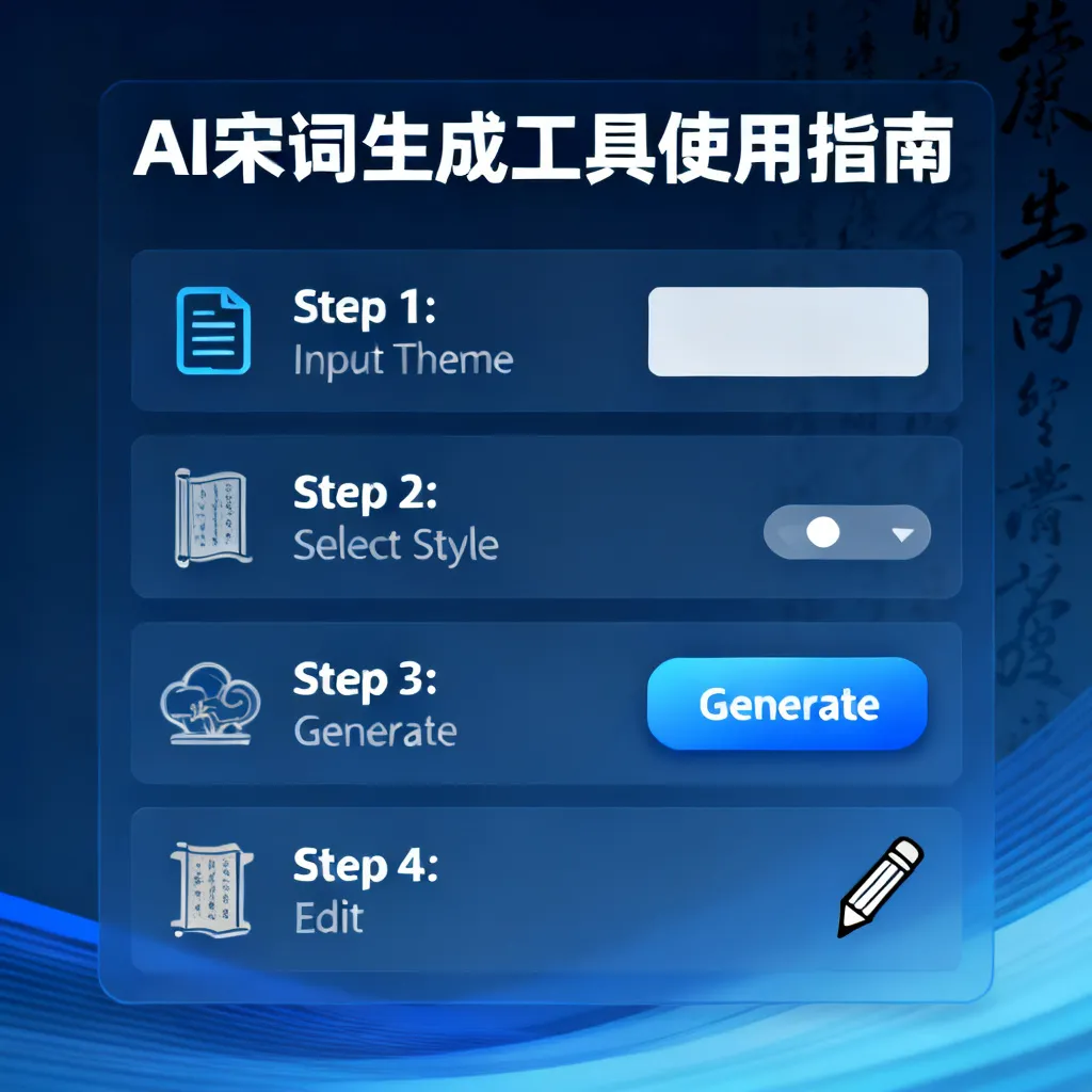 ai宋词生成工具怎么用配图1