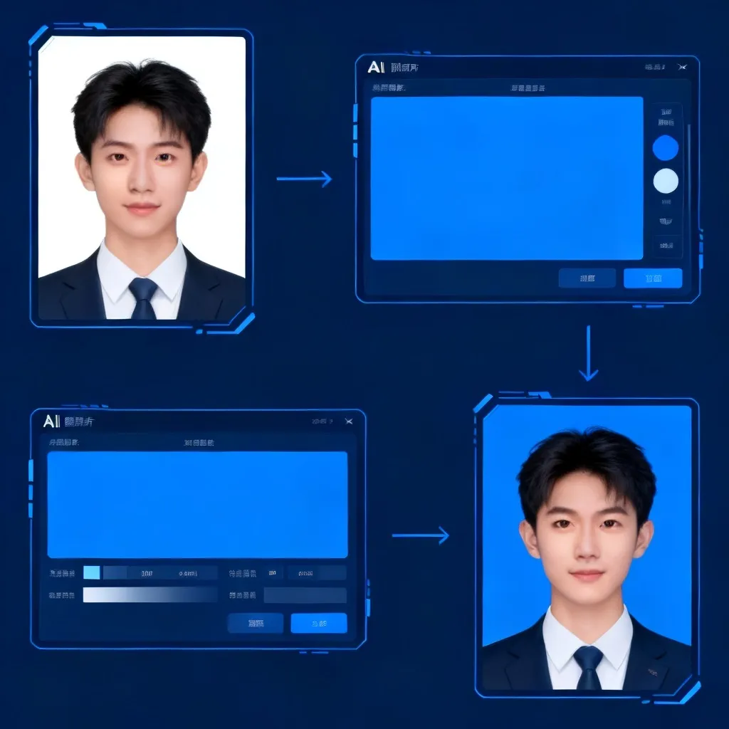 ai证件照换底色多少钱一个配图2