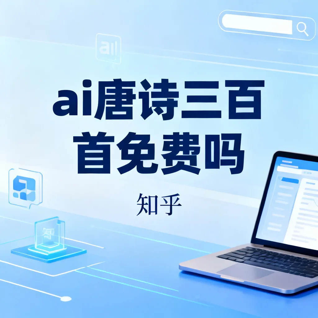 ai唐诗三百首免费吗知乎配图1