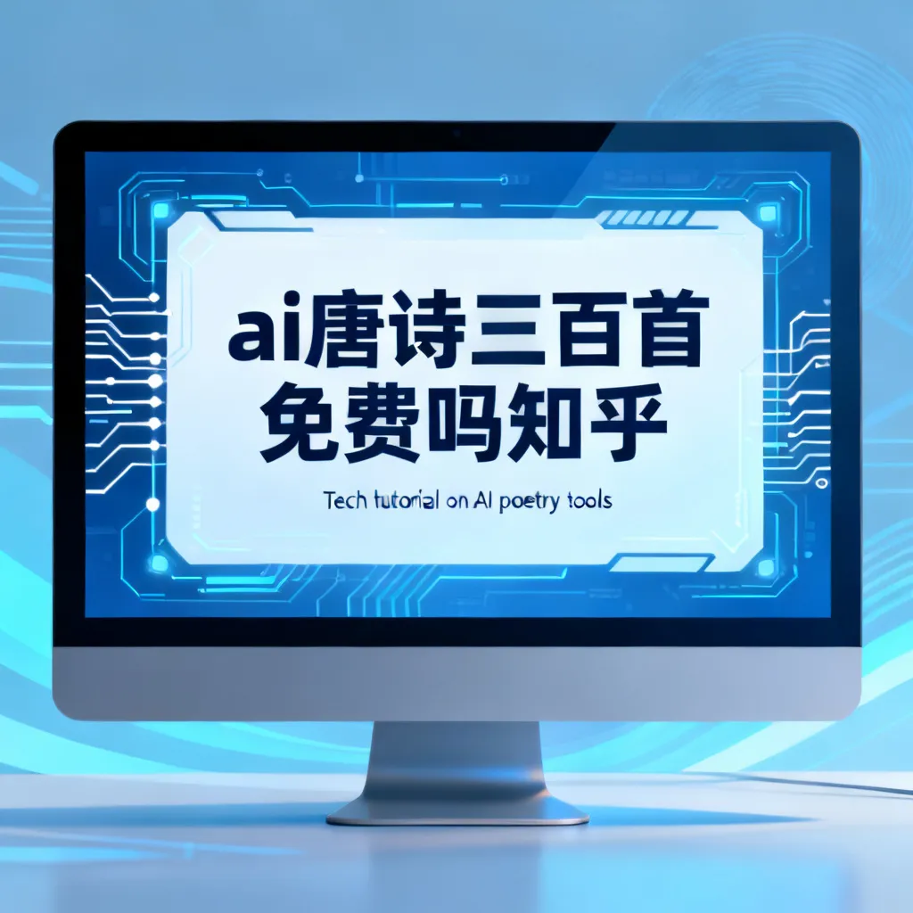 ai唐诗三百首免费吗知乎配图2