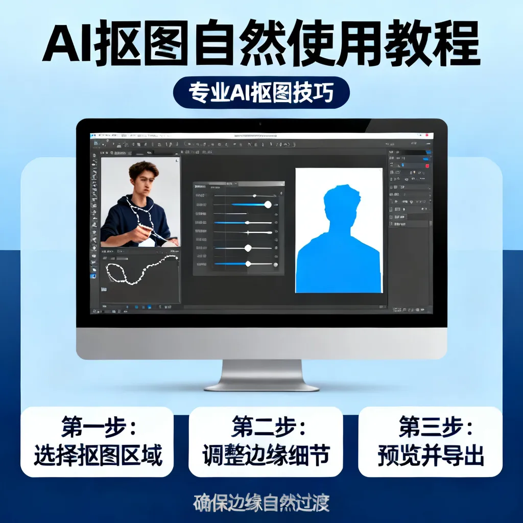AI抠图怎么用才自然配图1