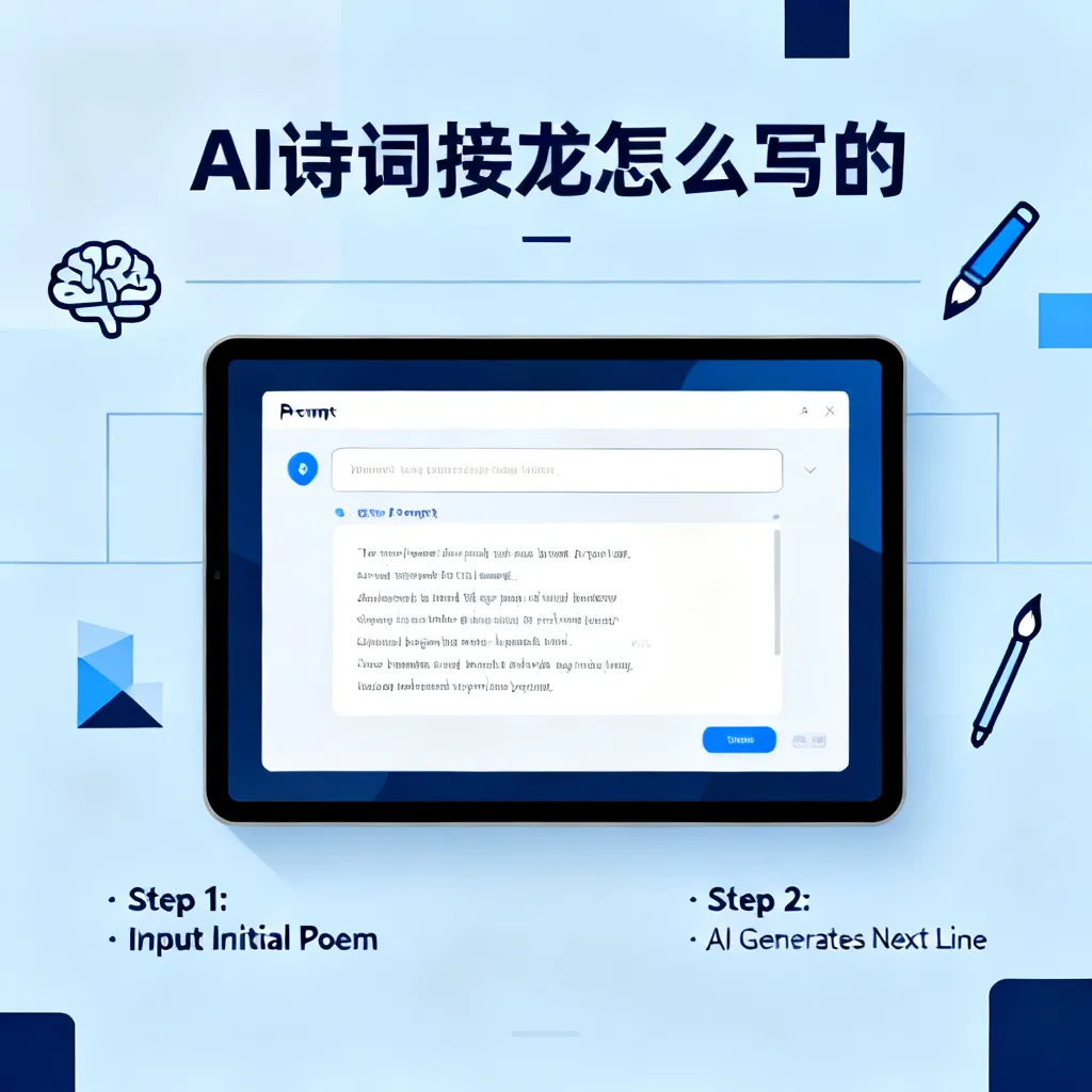 ai诗词接龙怎么写的配图1