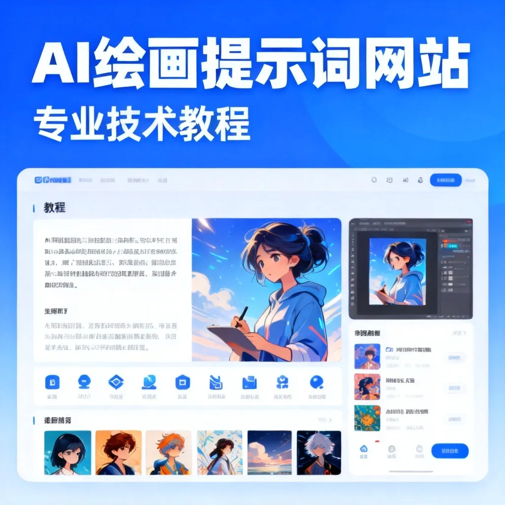 AI绘画提示词网站配图2