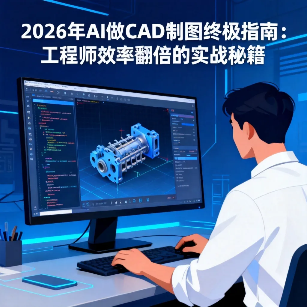 2026年AI做CAD制图终极指南：工程师效率翻倍的实战秘籍配图2