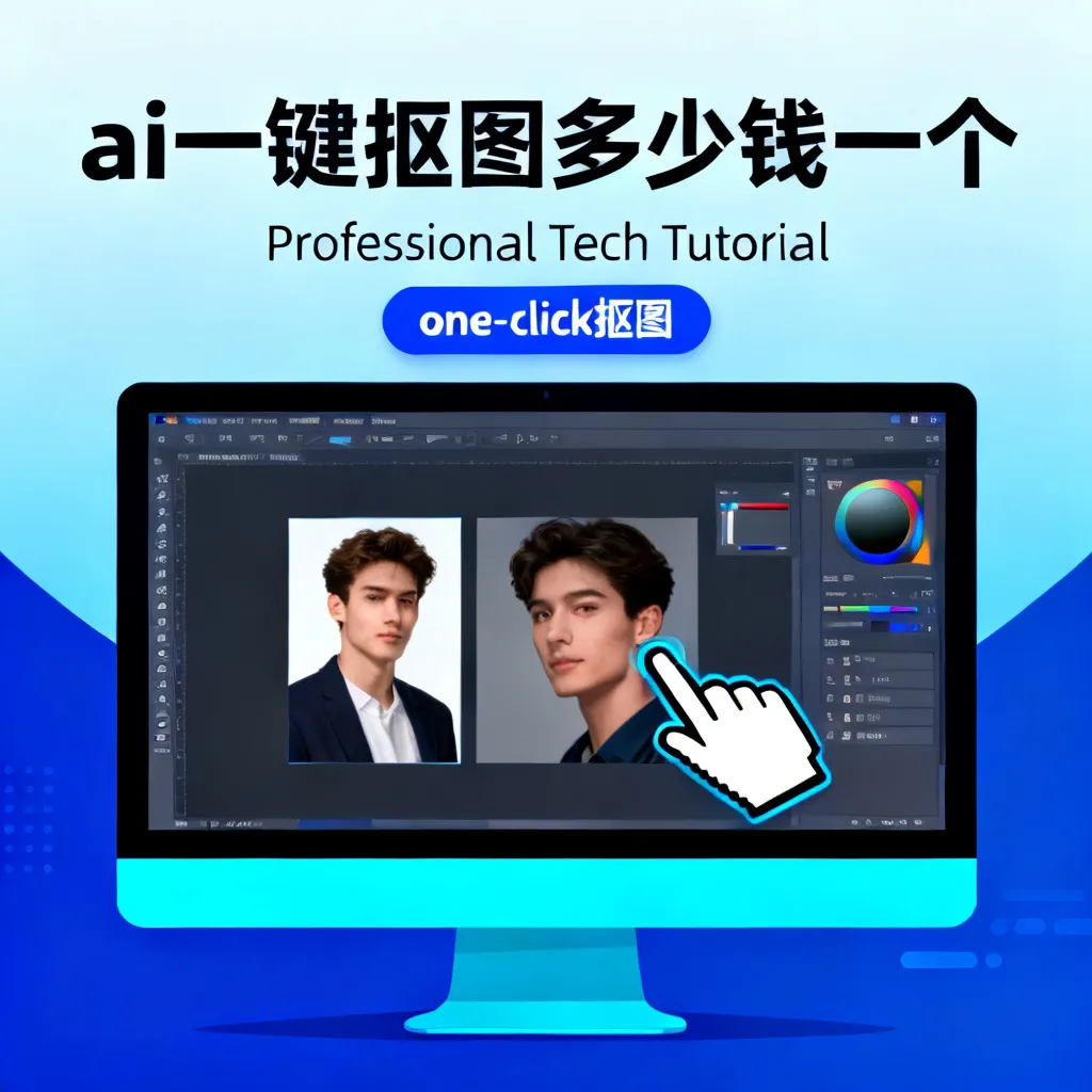 ai一键抠图多少钱一个配图1