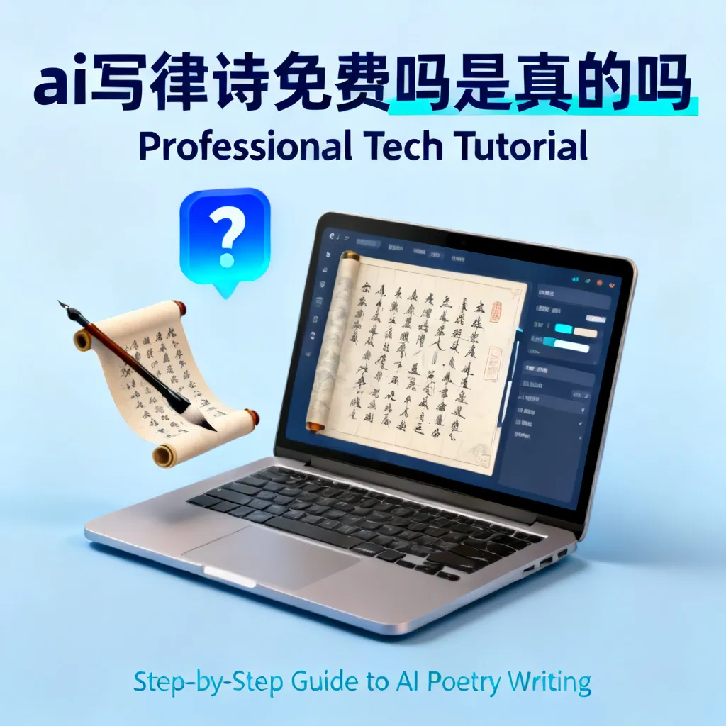ai写律诗免费吗是真的吗配图2