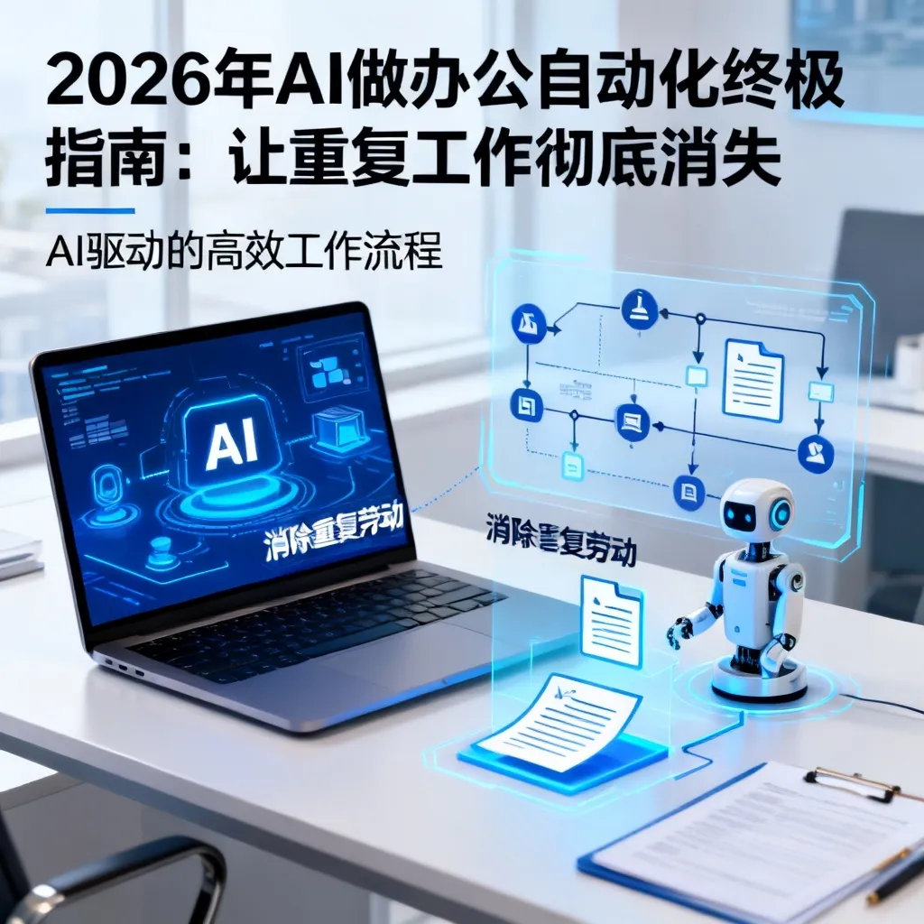 2026年AI做办公自动化终极指南:让重复工作彻底消失配图1