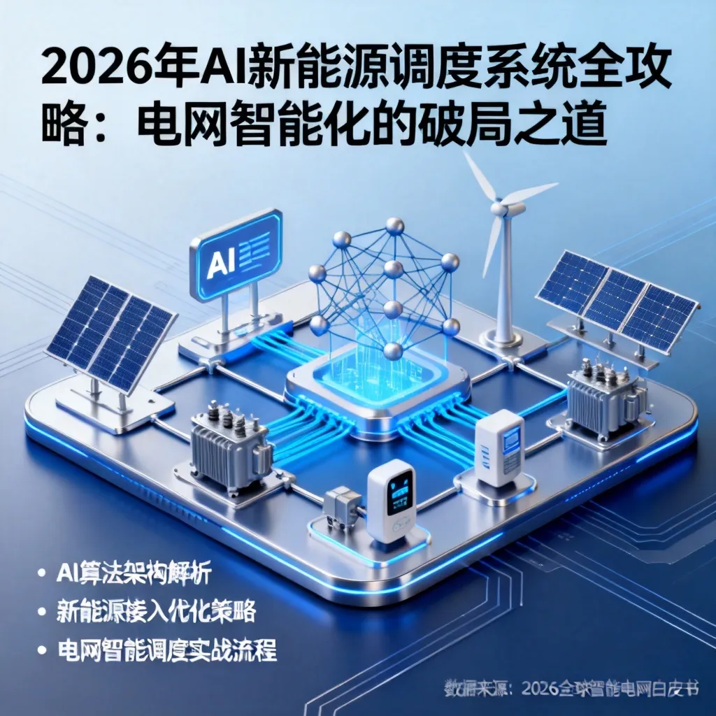 2026年AI新能源调度系统全攻略:电网智能化的破局之道配图1