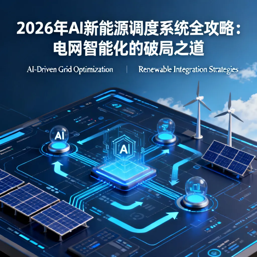 2026年AI新能源调度系统全攻略:电网智能化的破局之道配图2