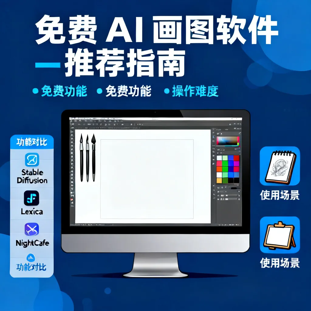2026年实测推荐：ai画图软件哪个好用免费？这5款太香了！