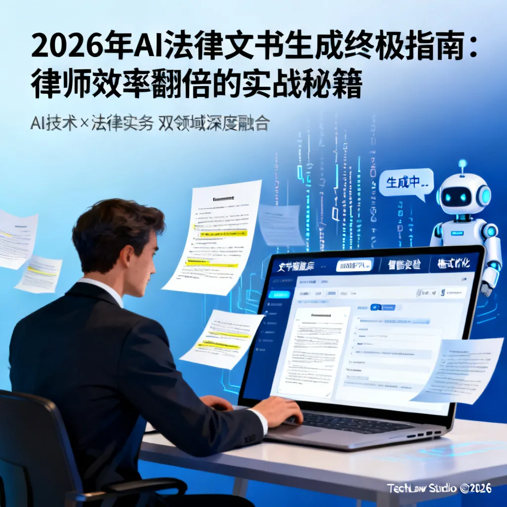 2026年AI法律文书生成终极指南：律师效率翻倍的实战秘籍与前沿洞察