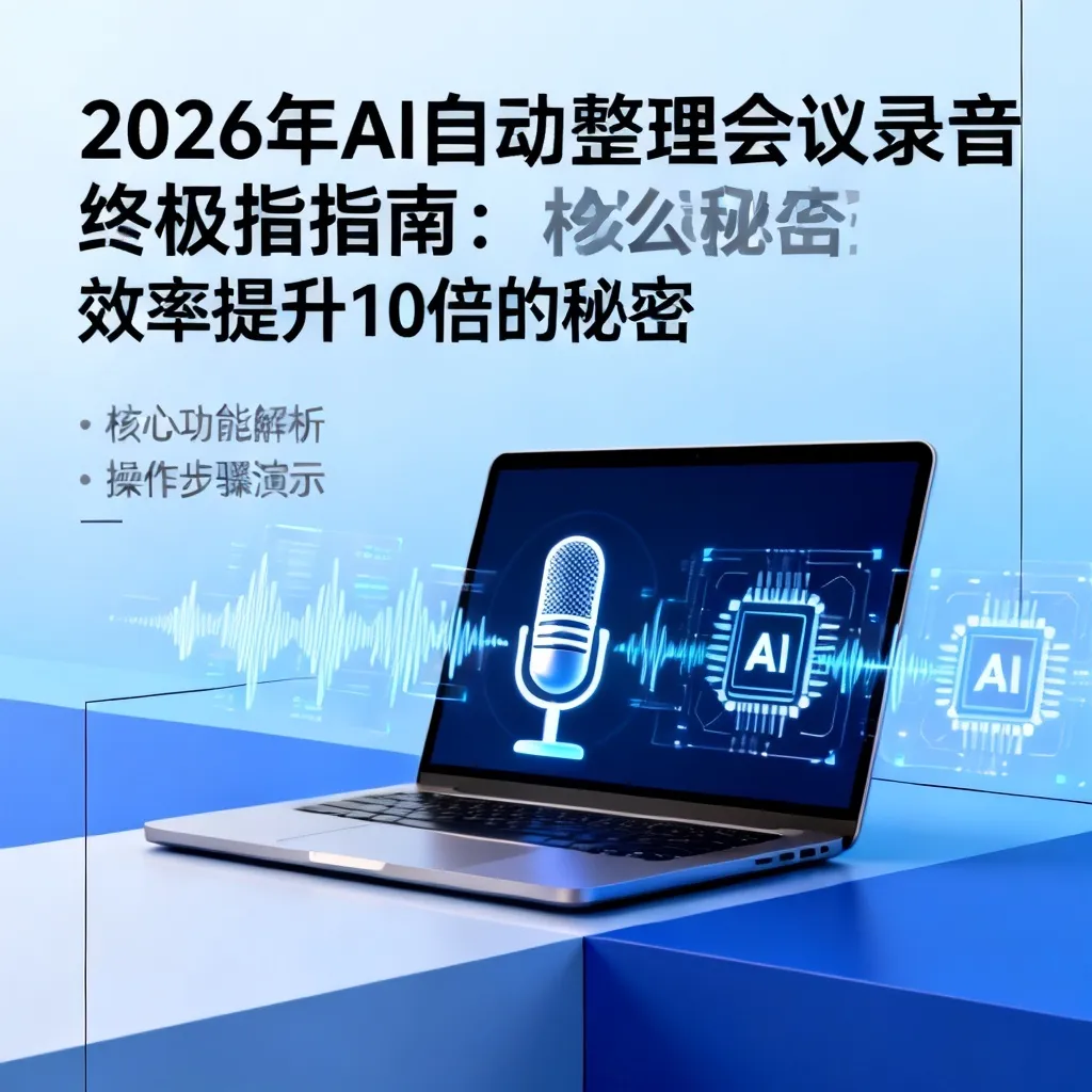 2026年AI自动整理会议录音终极指南:效率提升10倍的秘密配图1