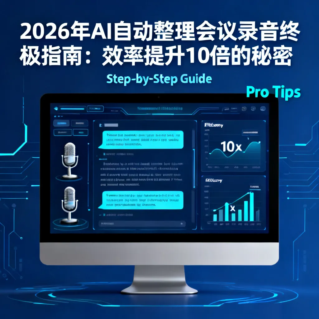 2026年AI自动整理会议录音终极指南:效率提升10倍的秘密配图2