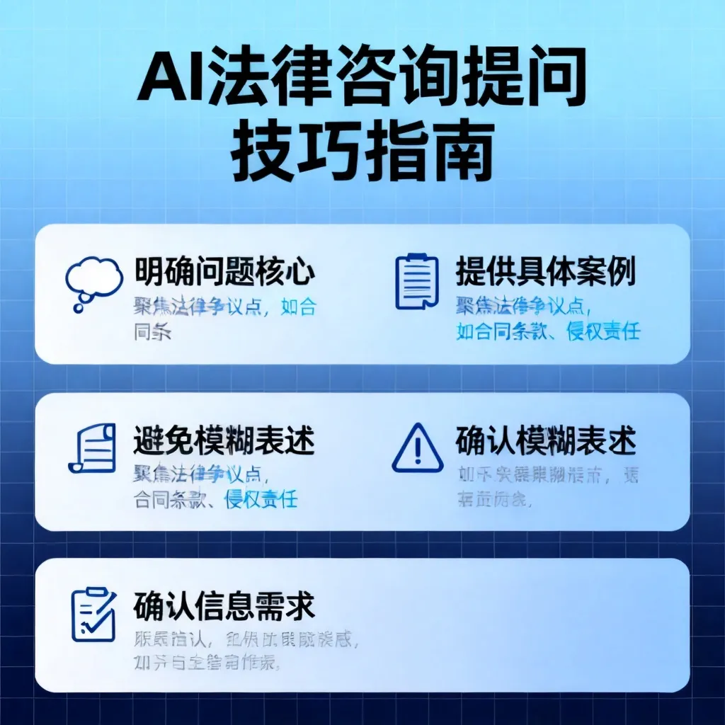 ai法律咨询提问技巧有哪些配图2