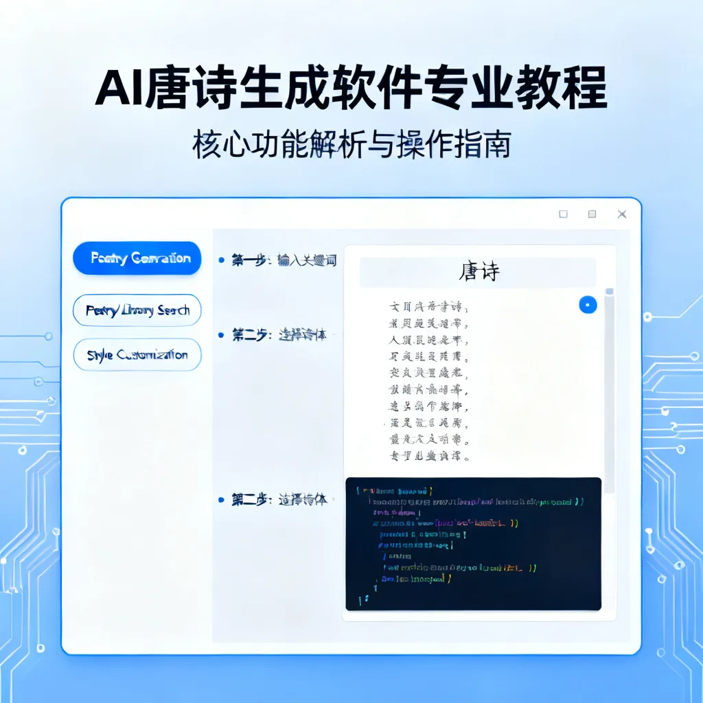 ai唐诗生成软件有哪些配图1