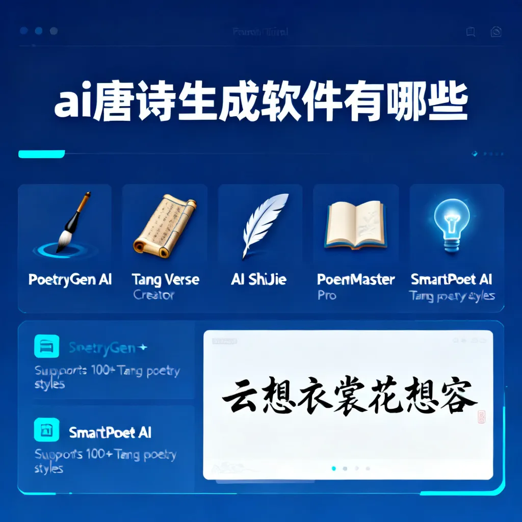 ai唐诗生成软件有哪些配图2