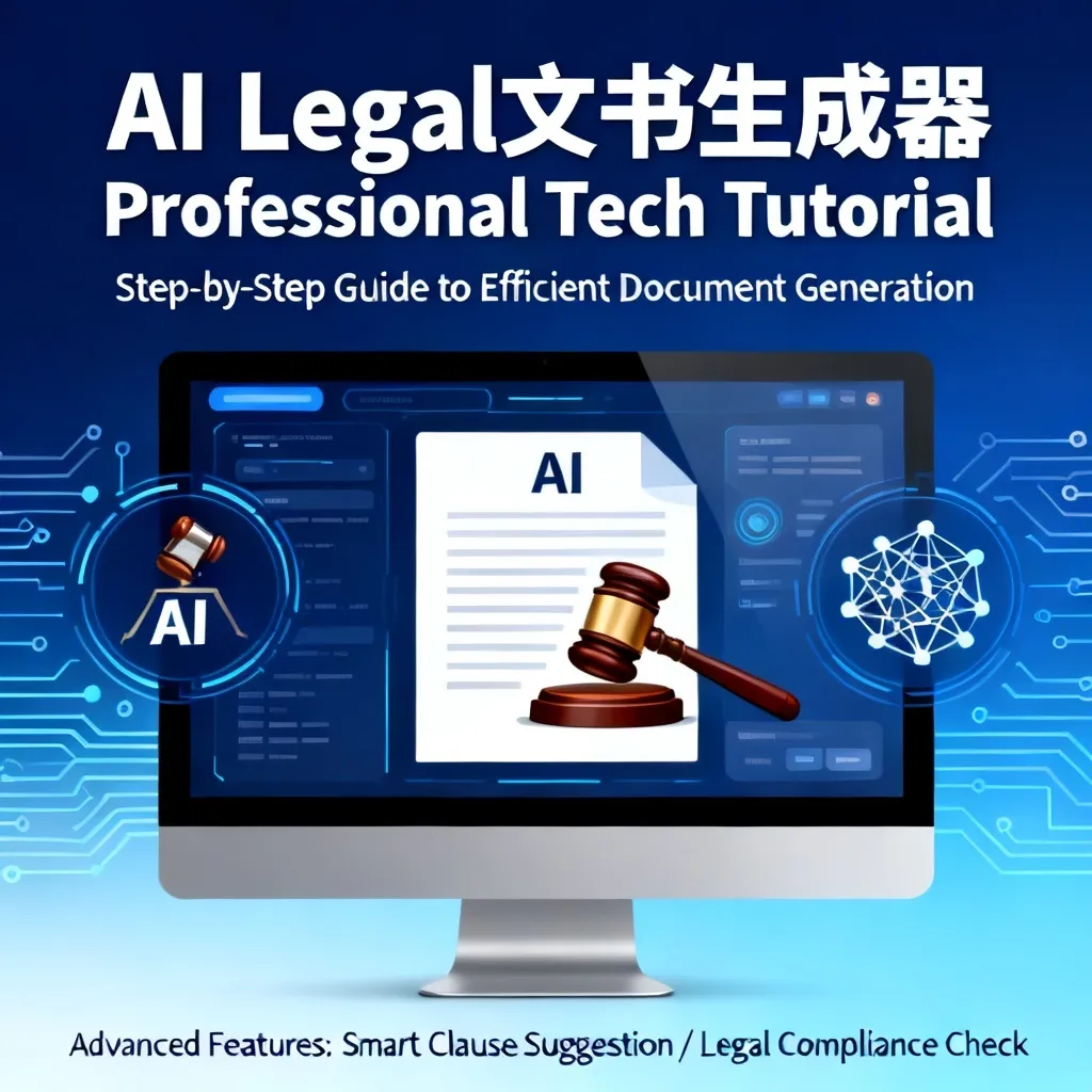 AI法律文书生成器配图1