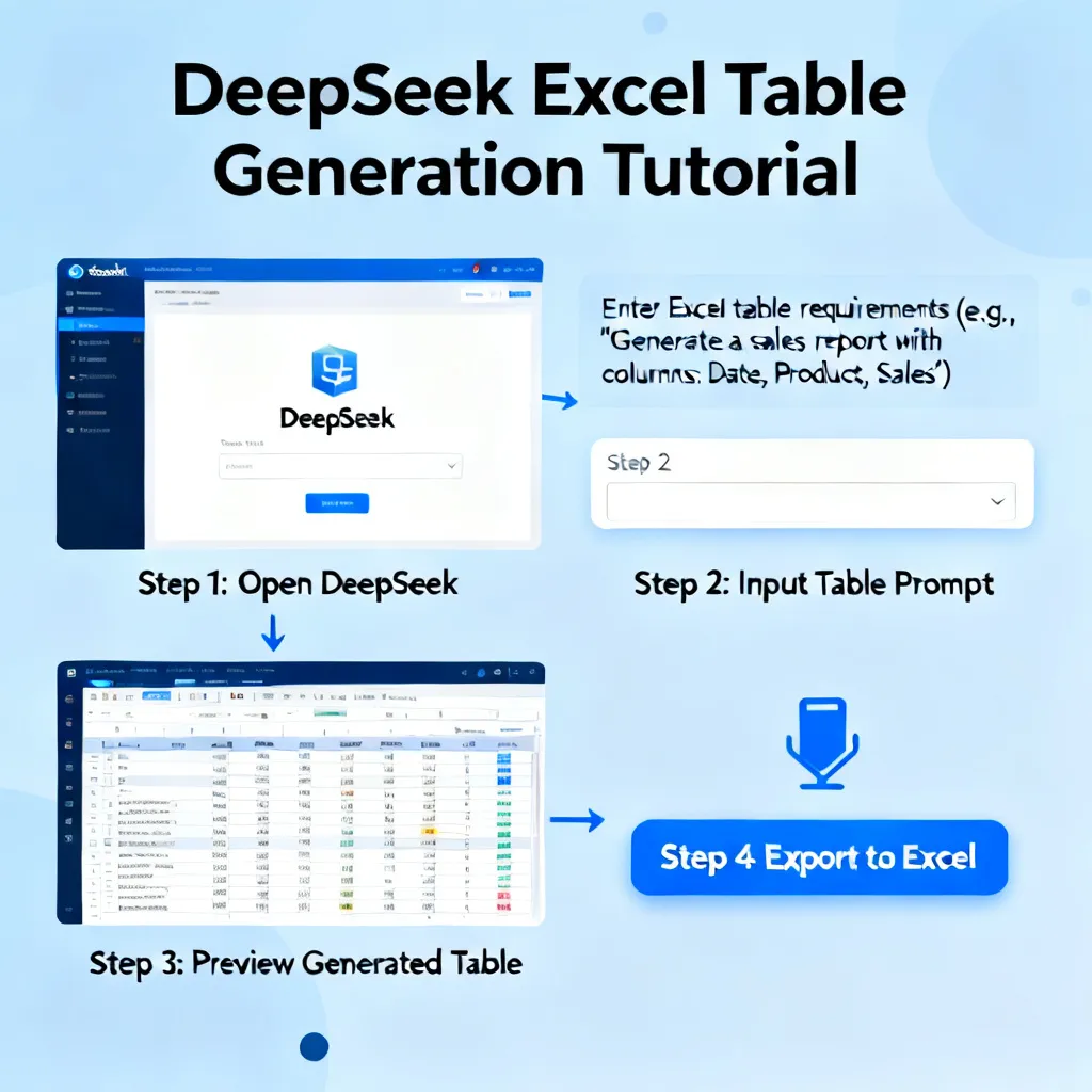 deepseek如何生成excel表格配图1