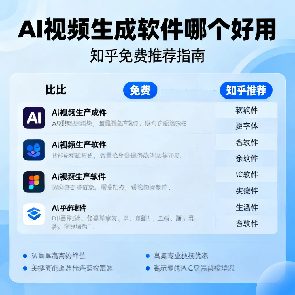 ai视频生成软件哪个好用 知乎免费配图2