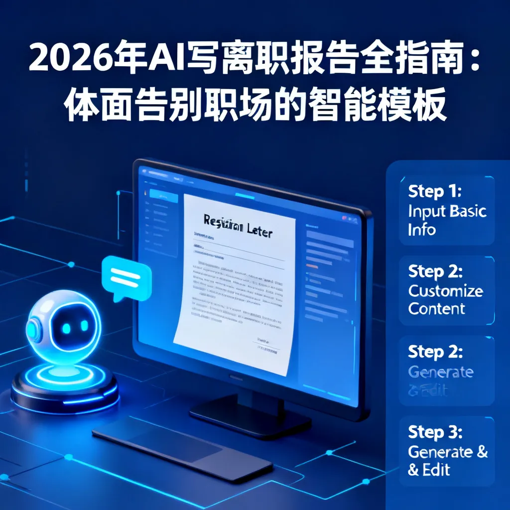 2026年AI写离职报告全指南:体面告别职场的智能模板配图2