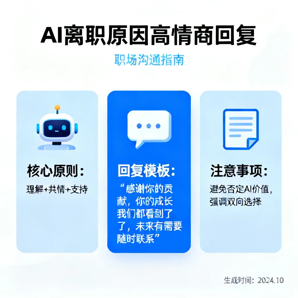 AI离职原因高情商回复配图2