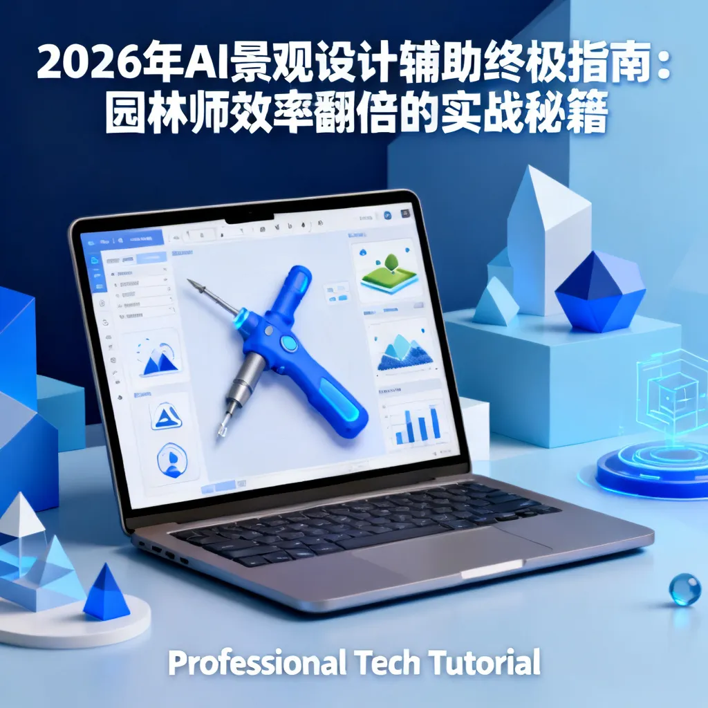 2026年AI景观设计辅助终极指南：园林师效率翻倍的实战秘籍与前沿趋势解析