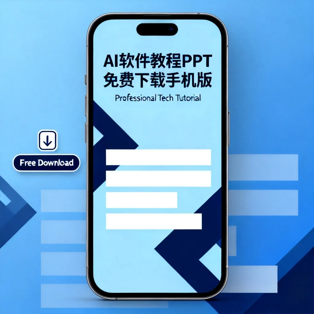 2026年必备！AI软件教程PPT免费下载手机版全攻略，从入门到精通