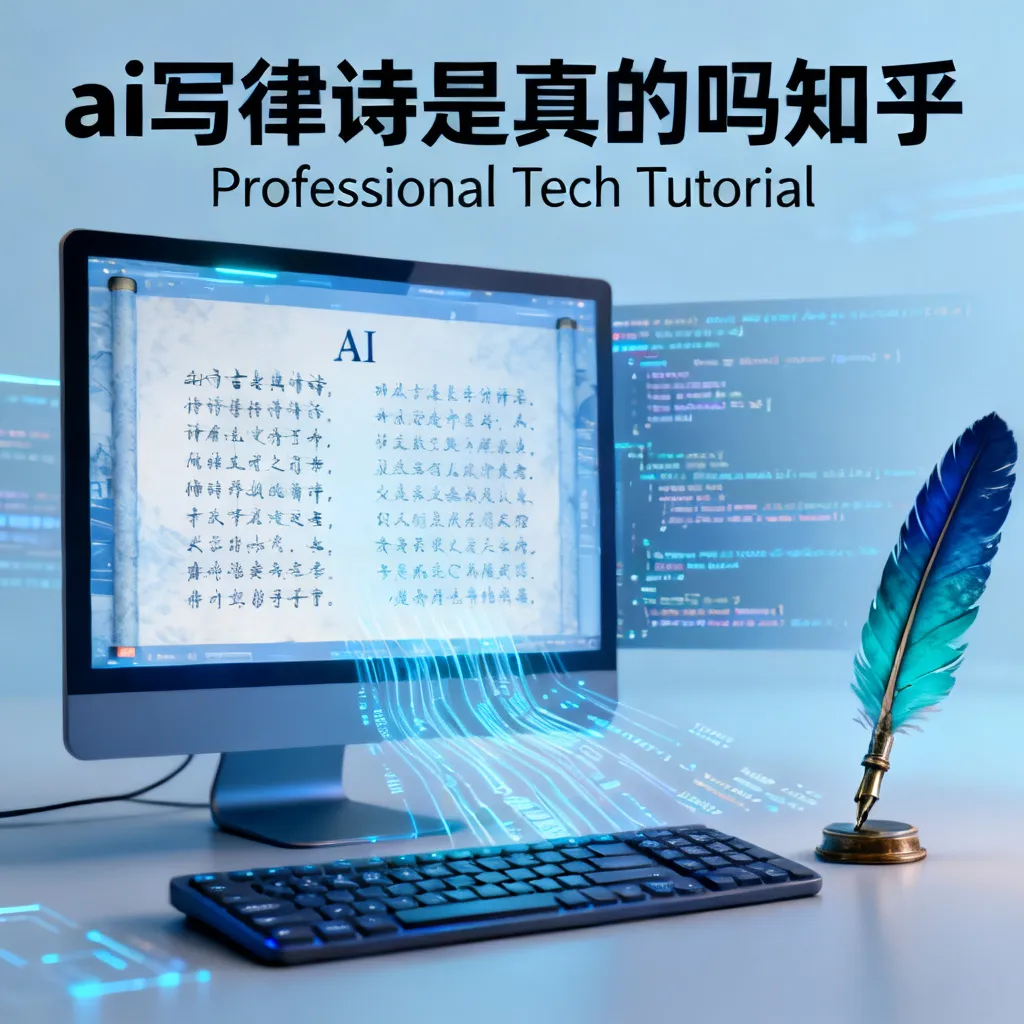 2026年实测：AI写律诗是真的吗？知乎上千赞答案背后的残酷真相