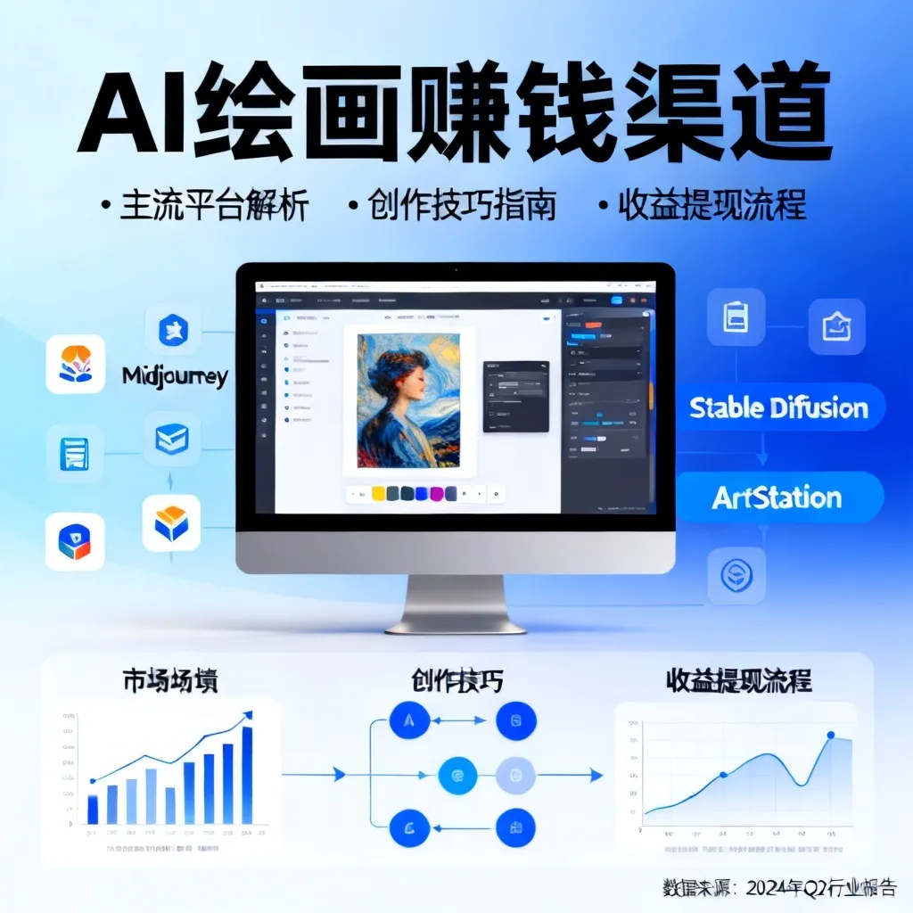 AI绘画赚钱渠道配图2